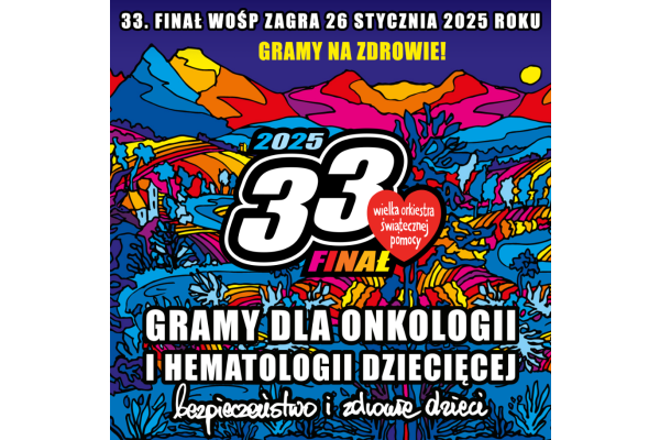 Grafika 33. Finału WOŚP