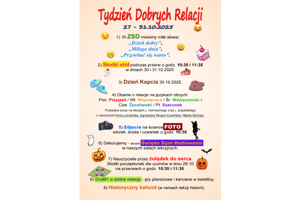 Tydzień Dbania o Relacje 2025
