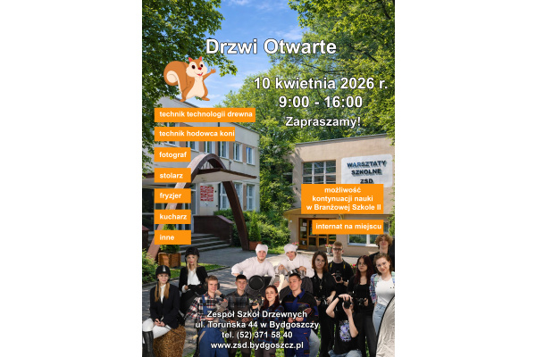 plakat drzwi otwarte 10.04.2026